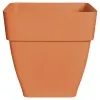 elho® Vibia campana quadrat Pflanzkübel Terracotta 30 cm - Kunststoff