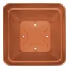 elho® Vibia campana quadrat Pflanzkübel Terracotta 37 cm - Kunststoff