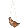 Esschert Design Eichhörnchen in einer Hängematte - Polyresin