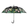 Esschert Design Farbverändernder Regenschirm mit Vögeln & Blumen Ø 116,5 cm