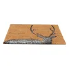 Esschert Design Fußmatte Hirsch 40 x 60 cm - Kokosfaser