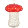 Esschert Design Futterstelle Fliegenpilz Rot-Weiß - Eisen