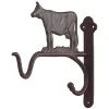 Esschert Design Hanging Basket Haken Kuh - Gusseisen