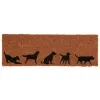 Esschert Design Kokosmatte Hundedekor 76,5 x 25,4 cm