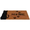 Esschert Design Kokosmatte Katze & Home 75 cm