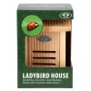 Esschert Design Ladybird Marienkäferhaus aus Erlenholz in Geschenkbox