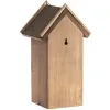 Esschert Design Nistkasten für Kohlmeisen mit Bitumendach - Kiefernholz