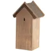 Esschert Design Nistkasten für Kohlmeisen mit Bitumendach - Kiefernholz