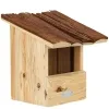 Esschert Design Nistkasten für Rotkehlchen mit Rindendach