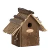 Esschert Design Nistkasten Zaunkönig mit Strohdach