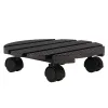 Esschert Design Pflanzenroller Outdoor rund mit Rillen Ø 28 cm - WPC