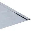 Esschert Design Rasenkante verzinkt niedrig 105 x 22 cm