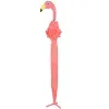 Esschert Design Regenschirm Flamingo mit Rüschen lachsrosa Ø 98 cm