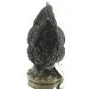 Esschert Design Stehendes Huhn Schwarz - Polyresin