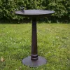 Esschert Design Vogeltränke auf Fuß XL Ø 37 cm Höhe 54 cm - Gusseisen