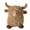 Boltze Dekofigur Buffy Büffel Braun Höhe 20 cm - Sand & Polyester