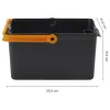 FISKARS® Aufbewahrungsbox mit Henkel Schwarz & Orange - Kunstharz