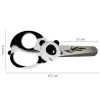 FISKARS® Kinderschere mit Tiermuster Panda - 13 cm