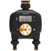 FISKARS® Wasserzeitschaltuhr Doppelanschluss mit 2 Ausgängen