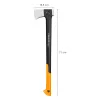 FISKARS® X-series™ X28 Spaltaxt M Klinge langer Schaft