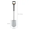 FISKARS® Xact™ Teleskop Spaten Spitz