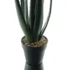 GASPER Aloe mit prächtigem Blütenstiel im Topf ca. 65 cm - Kunstblumen