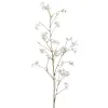 GASPER Cornuszweig Real Touch Weiß 111 cm - Kunstblumen
