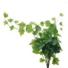 GASPER Englischer Efeu Grün als Ranke mit 78 Blättern 45 cm - Kunstblumen