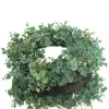 GASPER Eucalyptuskranz Grau-Grün Ø 40 cm - Kunstblumen