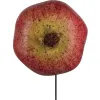 GASPER Granatapfel Ø 8 cm rosa/rot - Kunstobst
