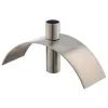 Gasper Kerzenhalter mit Bogen 20 cm x 6,5 cm x 9,5 cm - Aluminium