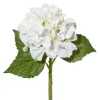 GASPER Mini-Hortensienblüte Weiß 33 cm - Kunstblumen