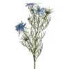 GASPER Jungfer im Grünen - Nigella Hellblau 68 cm - Kunstpflanzen