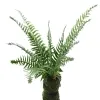 GASPER Rippen-Farn im Ballen 33 cm - Kunstblumen