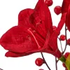 Gasper Strauß mit Amaryllis & Beeren 48 cm dunkelrot - Kunstpflanze