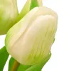 GASPER Tulpenbund Weiß 31 cm - Kunstblumen