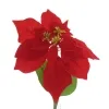 GASPER Weihnachtsstern - Poinsettie Rot 60 cm - Kunstblumen