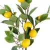 GASPER Zitronenzweig Gelb mit 6 Zitronen 94 cm - Kunstpflanzen