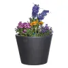 Hentschke Blumenkübel 40 cm anthrazit
