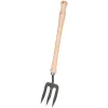 IDEAL-Handgabel mit 40 cm Buchenstiel - Hochwertiger Vergütungsstahl