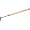 IDEAL-Handrechen mit 40 cm Buchenstiel - Hochwertiger Vergütungsstahl