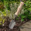 IDEAL-Handschaufel schmal mit 15,5 cm Buchenstiel - Hochwertiger Vergütungsstahl
