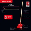 IDEAL-Holsteiner Sandschaufel RUHR-BRILLANT mit Eschen-Langstiel 130 cm