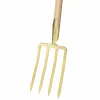 IDEAL-Spatengabel mit Bajonettzinken und Eschen-T-Stiel 85 cm