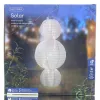 Lumineo Solar Laterne H70 cm warmes weiß