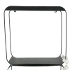 Kaemingk Solar Regalbrett Eisen L12-W37-H37 cm schwarz