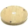 KITCHEN GOODS and more Teller Natur mit erhöhtem Rand Ø 45 - Mangoholz