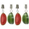 Kaemingk Tischdeckengewichte Wassermelone 5 x 3 cm 4 Stück - Polyresin