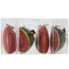 Kaemingk Tischdeckengewichte Wassermelone 5 x 3 cm 4 Stück - Polyresin