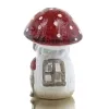 Kaemingk Weihnachtsdeko Fliegenpilzhaus Rot & Weiß - Terracotta